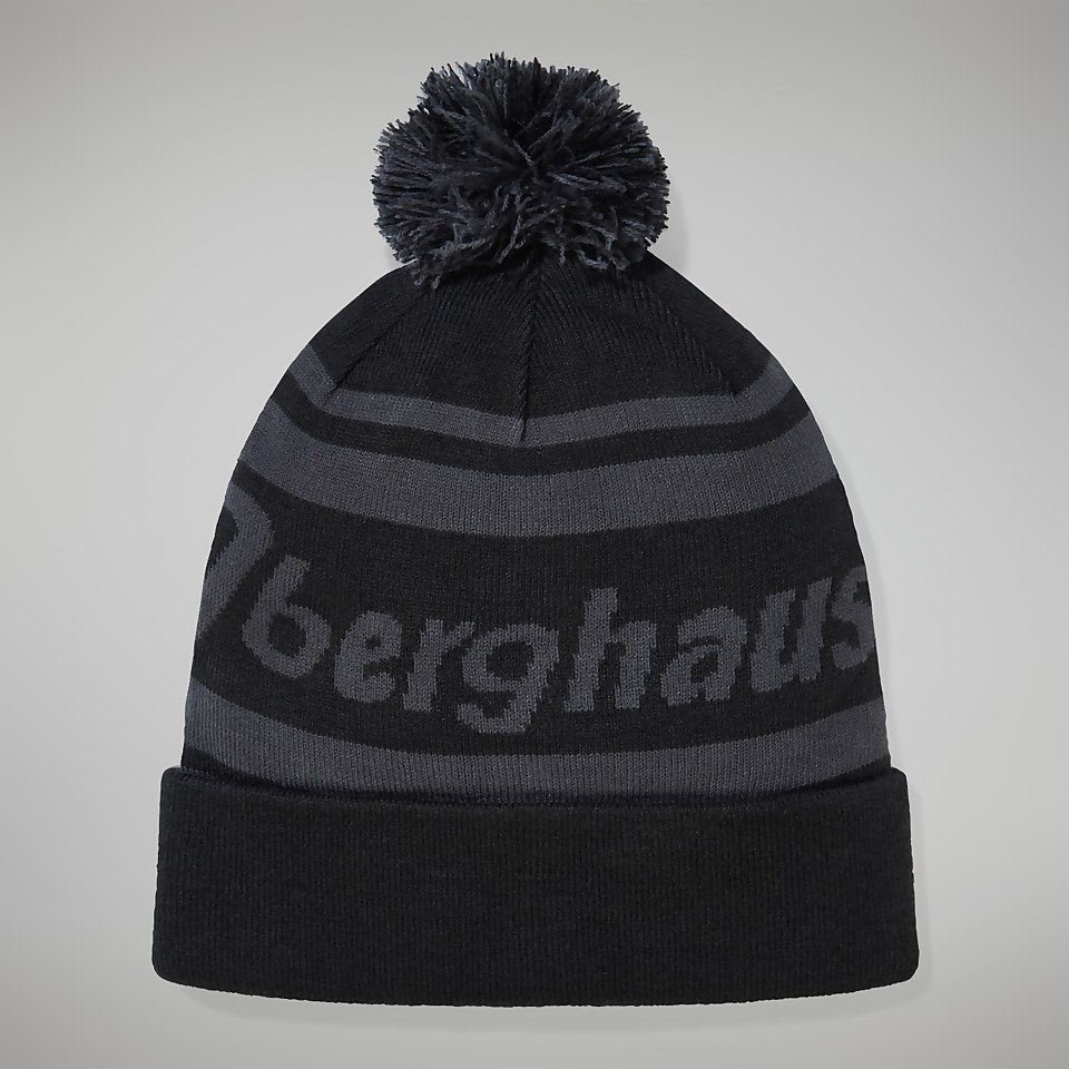 Unisex Berghaus Beanie - Dark Grey/Black