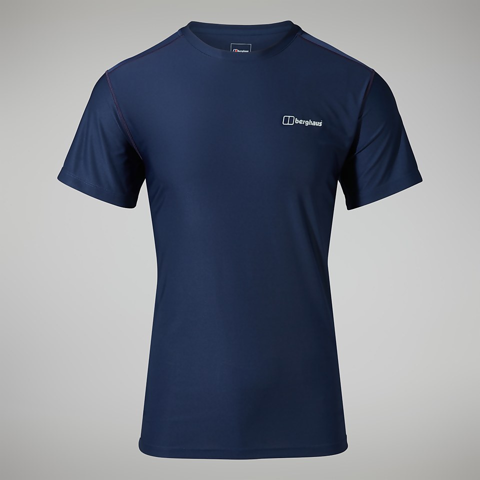 Men's 24/7 Tech Tee Super Stretch Crew - Dark Blue