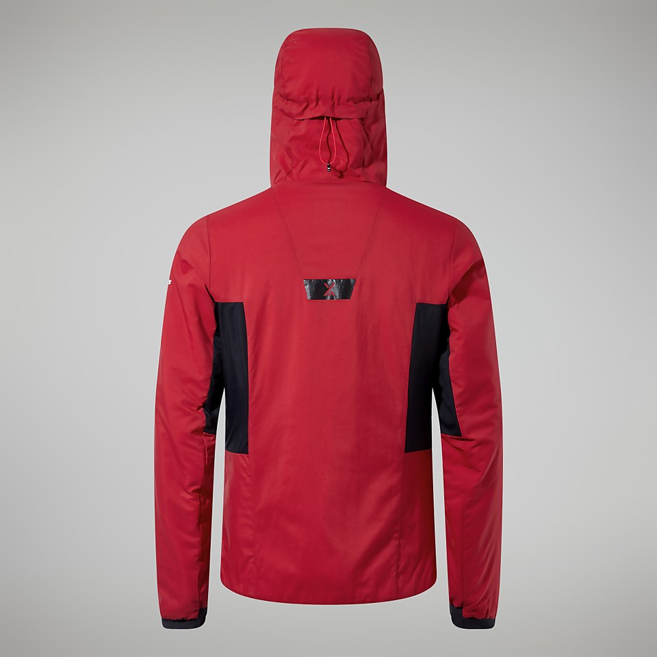 Men's MTN Seeker MW Synthetic Hoody - Dark Red/Black