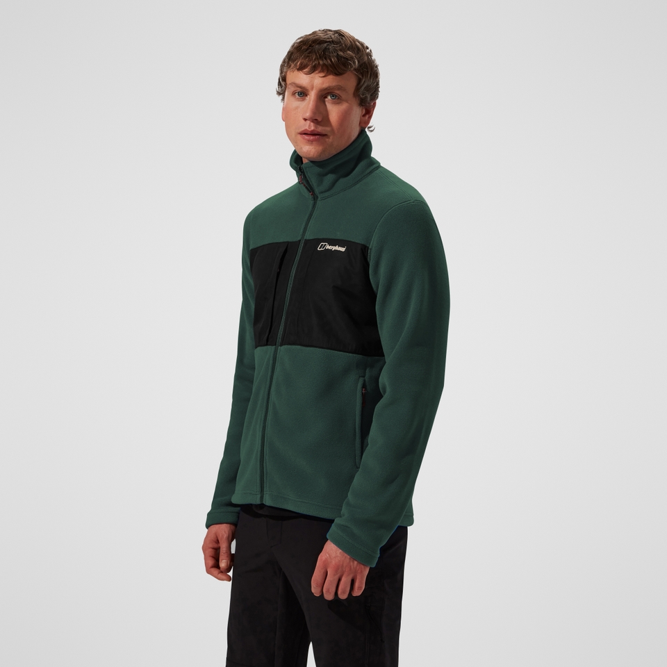 Men's Prism Guide InterActive Polartec Fleece Jacket - Green/Black