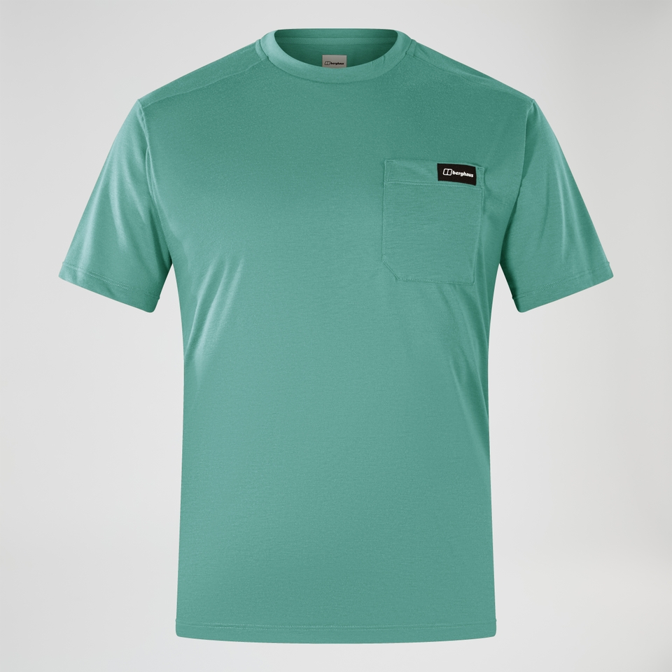 Men's Relaxed Short Sleeve Tech Tee - Green