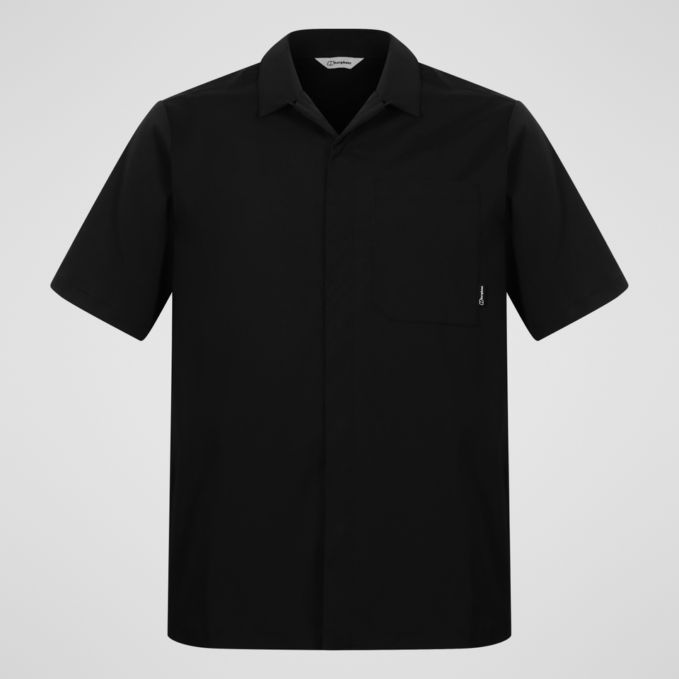 Men's Explorer Short Sleeve Overshirt - Black