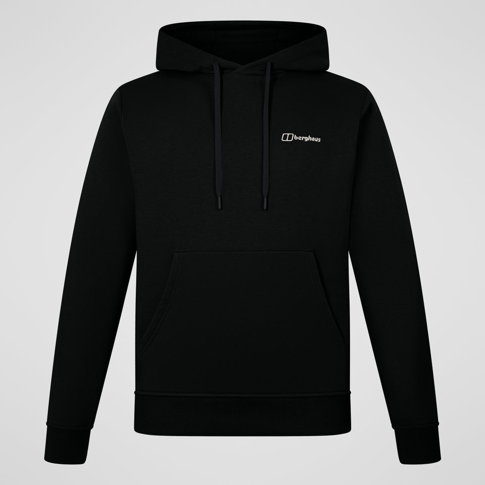 Men's Small Logo Hoody - Black