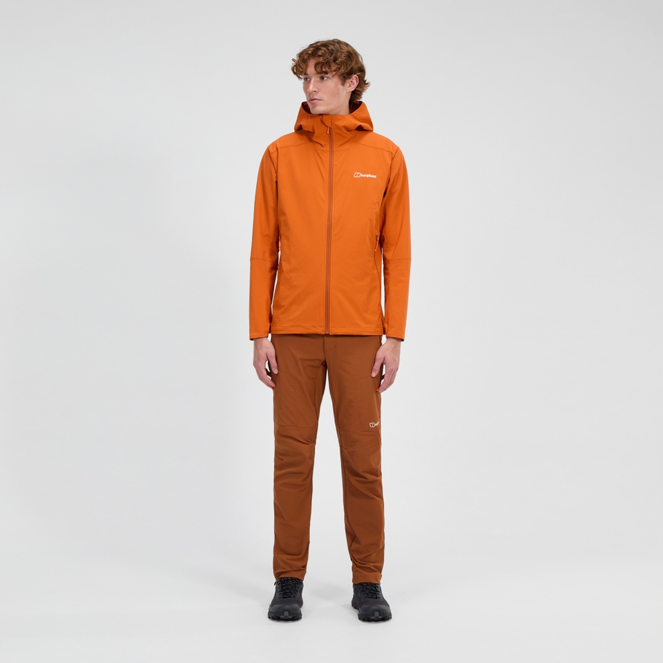 Men's Ridge-Roamer Lite Softshell Jacket - Orange