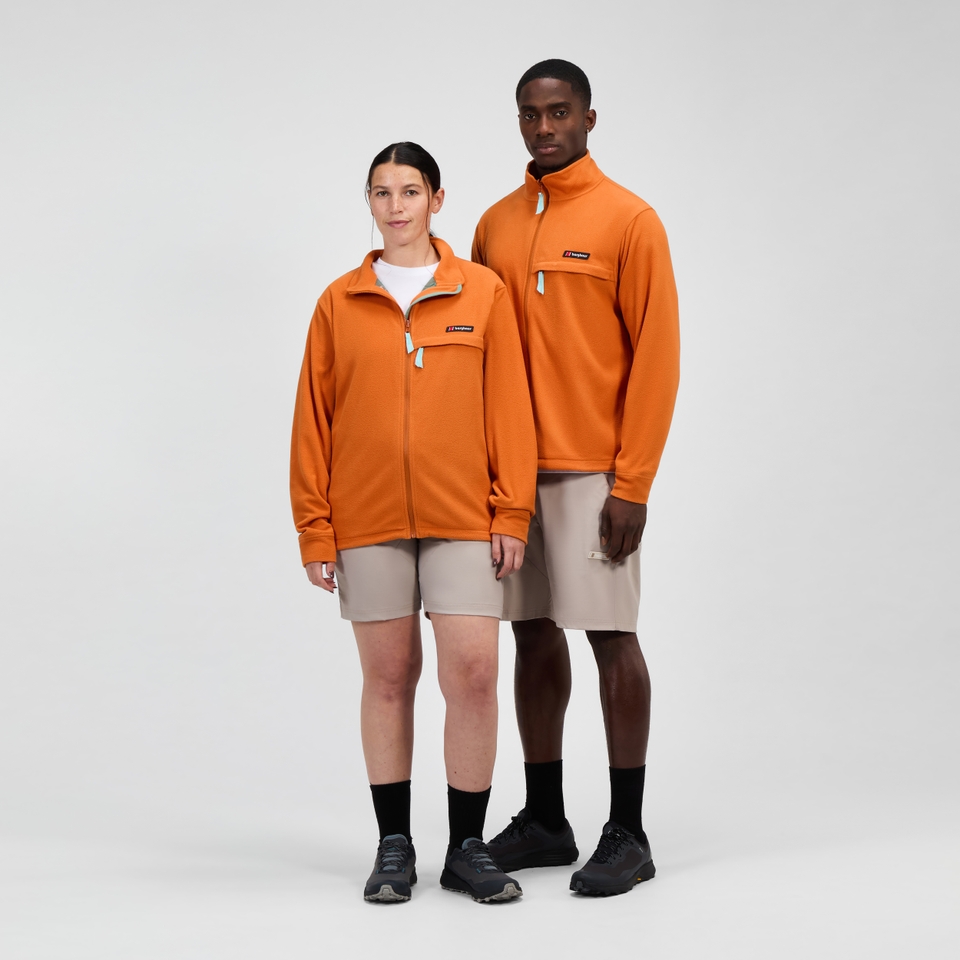 Unisex Sunned Peak Interactive Fleece - Orange