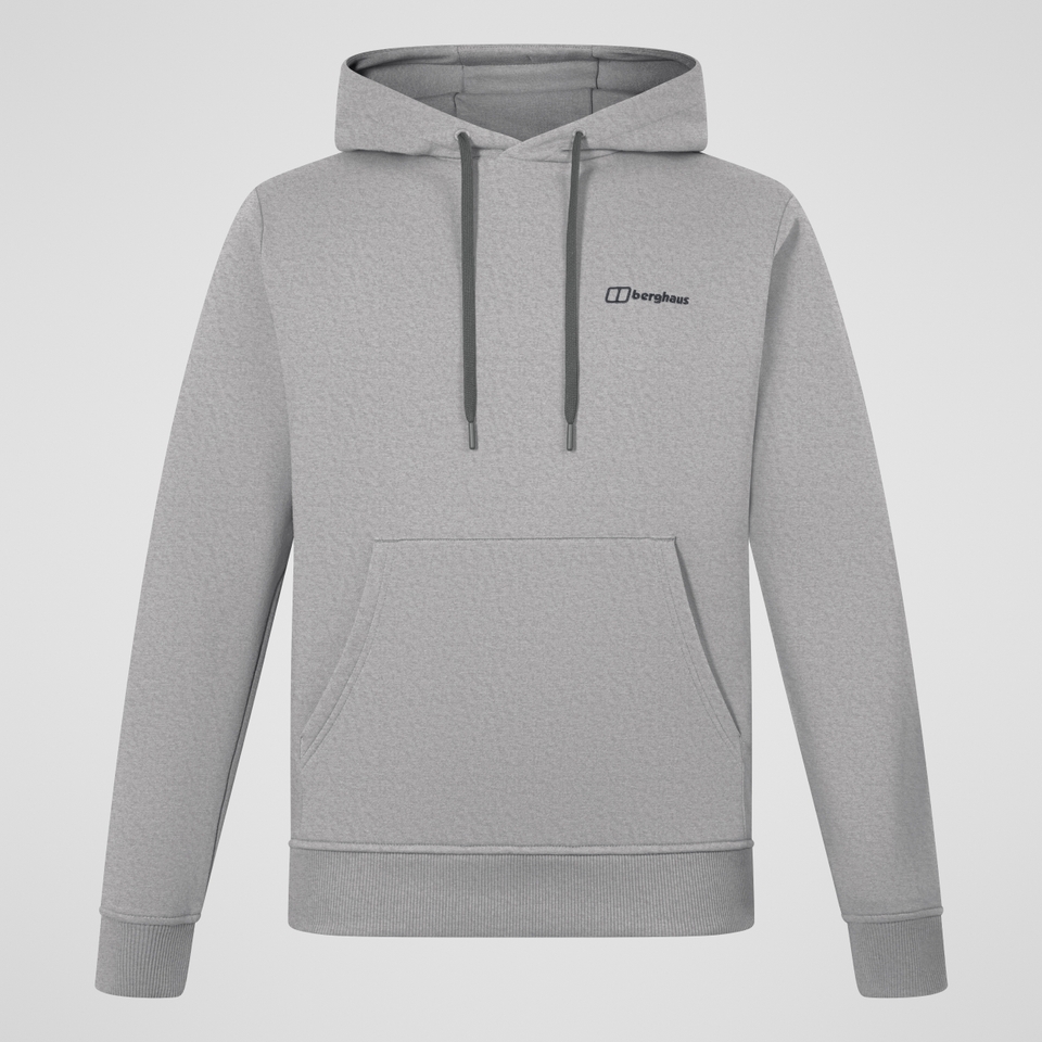 Men's Small Logo Hoody - Grey