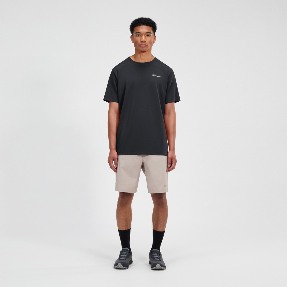 Men's Berghaus Delta Short Sleeve Tech Tee - Black