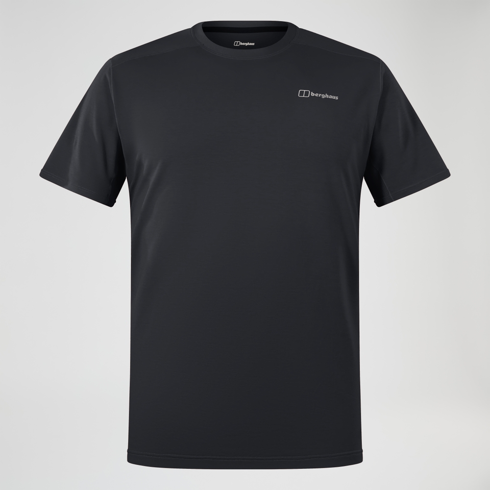 Men's Berghaus Delta Short Sleeve Tech Tee - Black