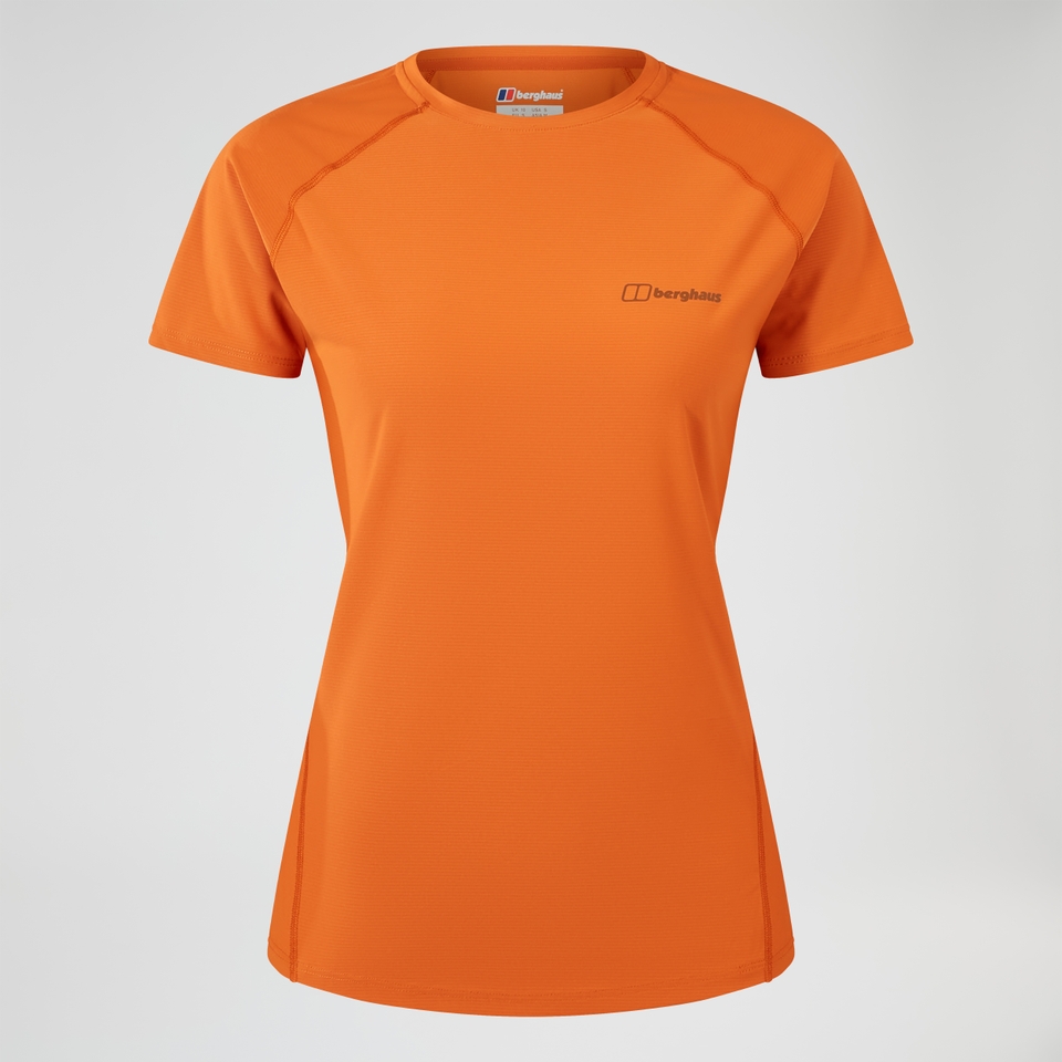 Women's 24/7 Crew Short Sleeve Tech Tee - Orange