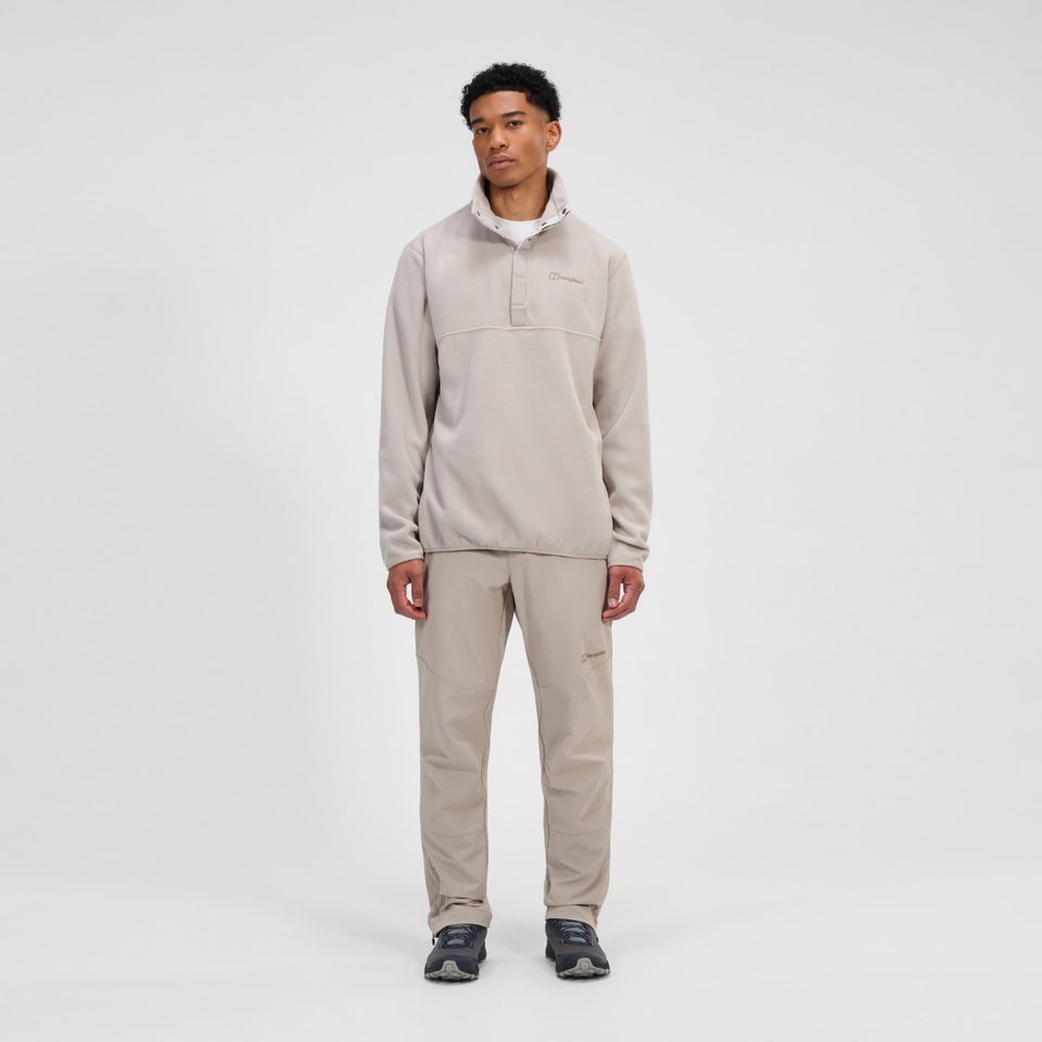 Men's Felltop Snap Fleece Pullover - Grey