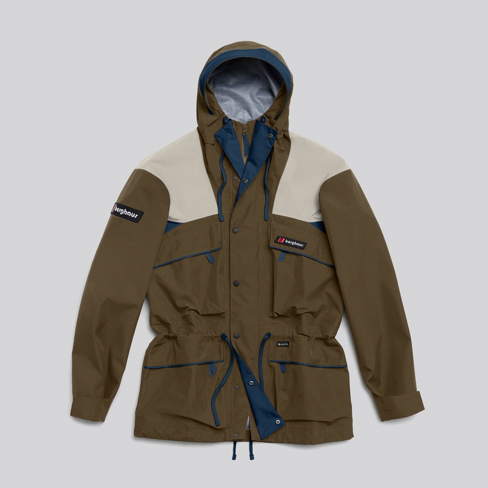 Unisex Trango Gore-Tex Waterproof Jacket - Brown/Grey