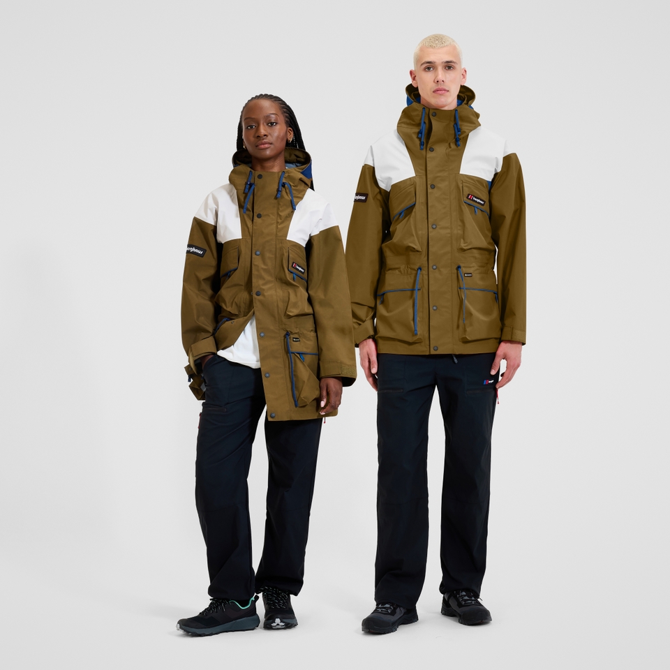 Unisex Trango Gore-Tex Waterproof Jacket - Brown/Grey