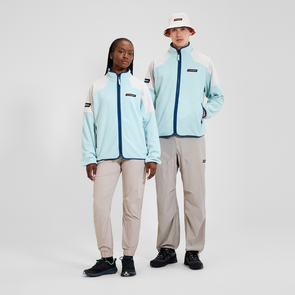 Unisex 1997 Fleece Jacket - Green/Grey