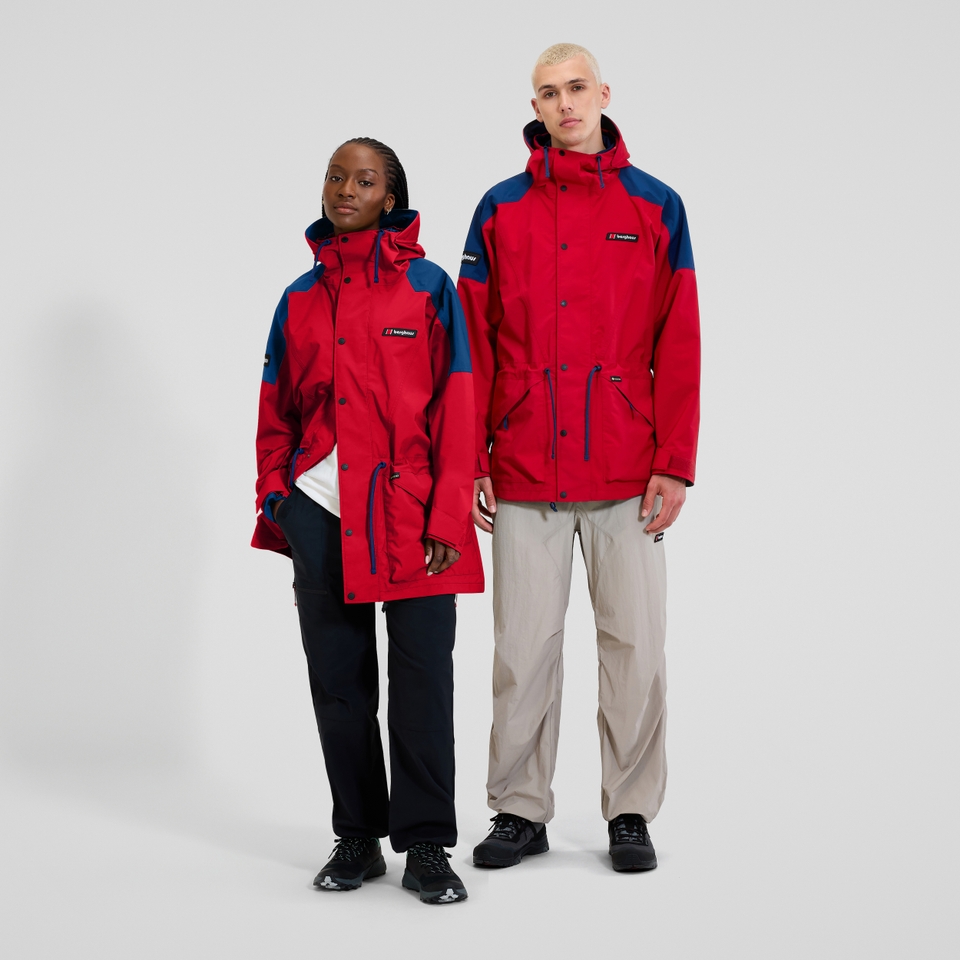 Unisex Meru Mountain Gore-Tex Jacket - Red/Blue