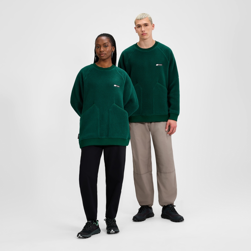 Unisex Volcanism Sweater - Green