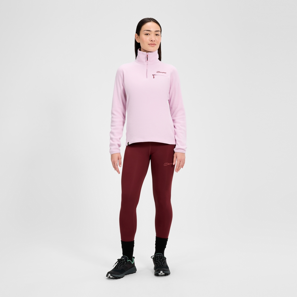 Women's Prism 2.0 Micro Half Zip Polartec Fleece - Pink