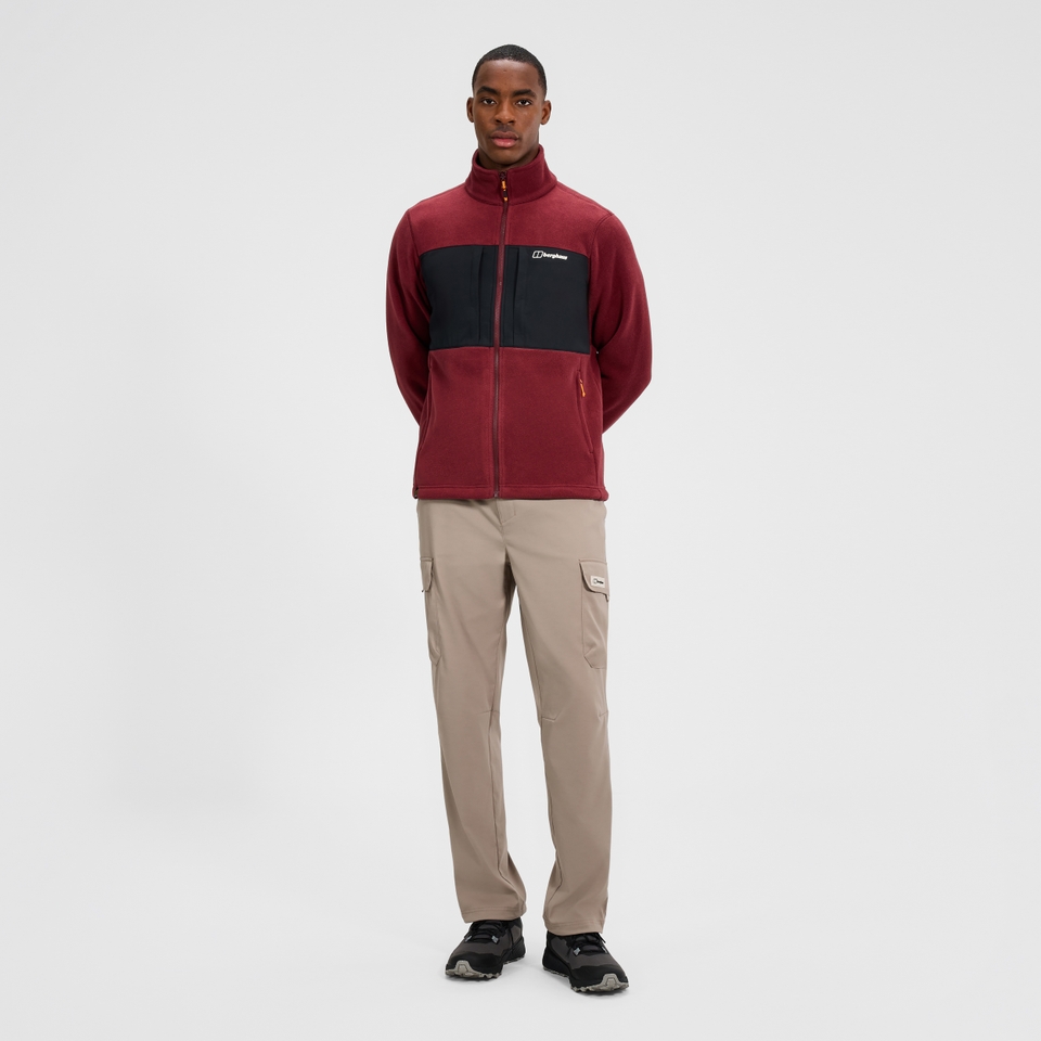 Men's Prism Guide InterActive Polartec Fleece Jacket - Red/Black