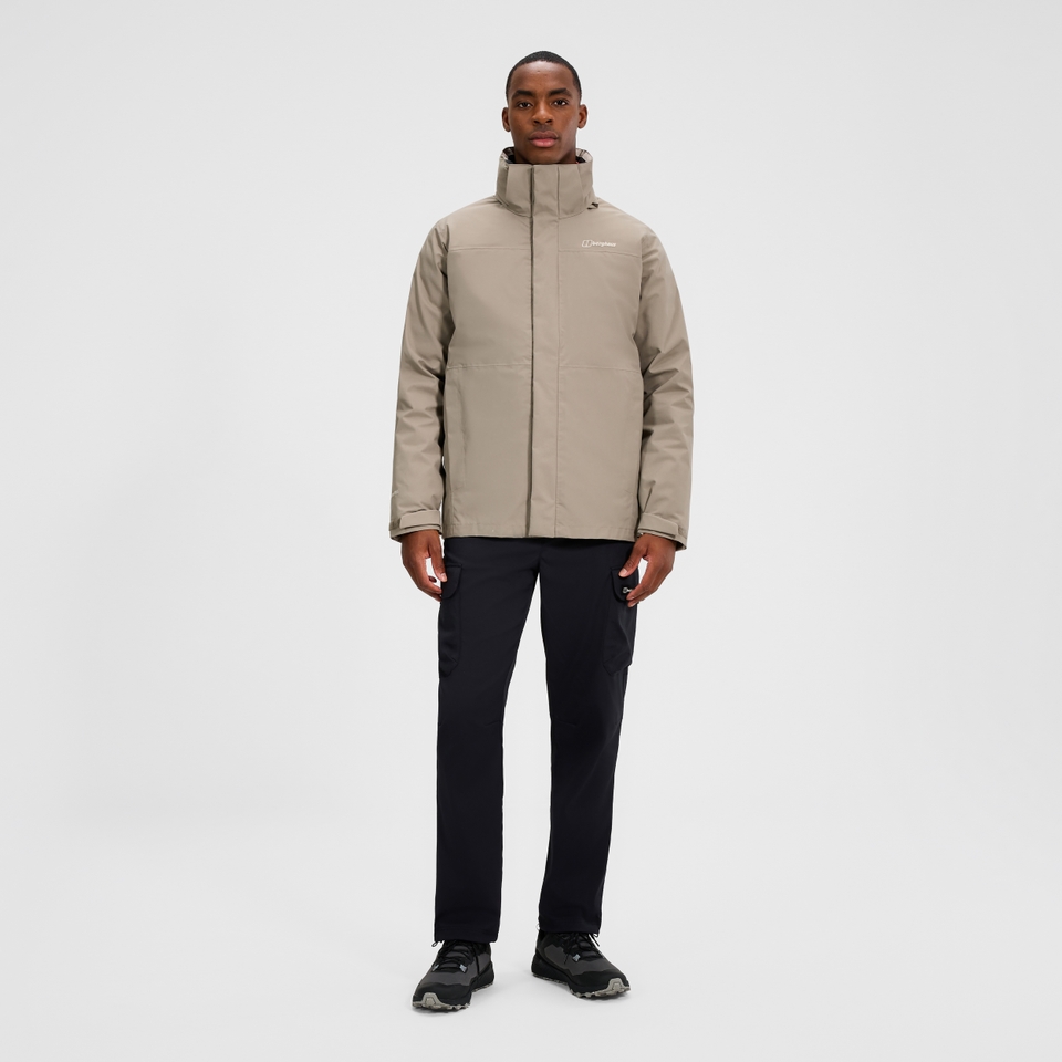 Men's Hillwalker 2.0 Gemini Gore-Tex Waterproof 3in1 Jacket - Natural/Orange