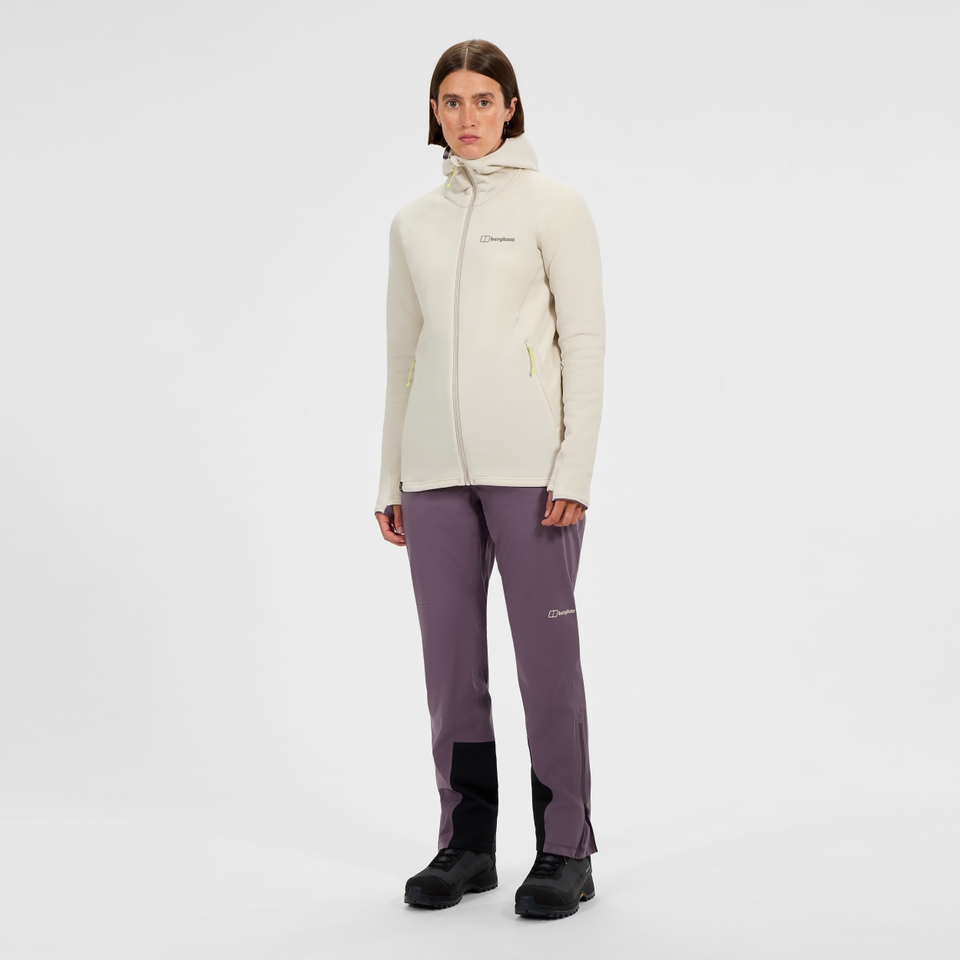 Women's Kinetic Powerstretch Hoody - Grey