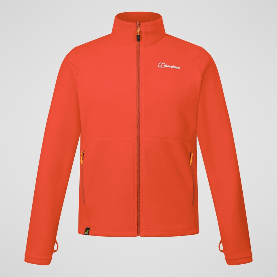 Men's Prism InterActive Polartec Fleece Jacket  - Orange