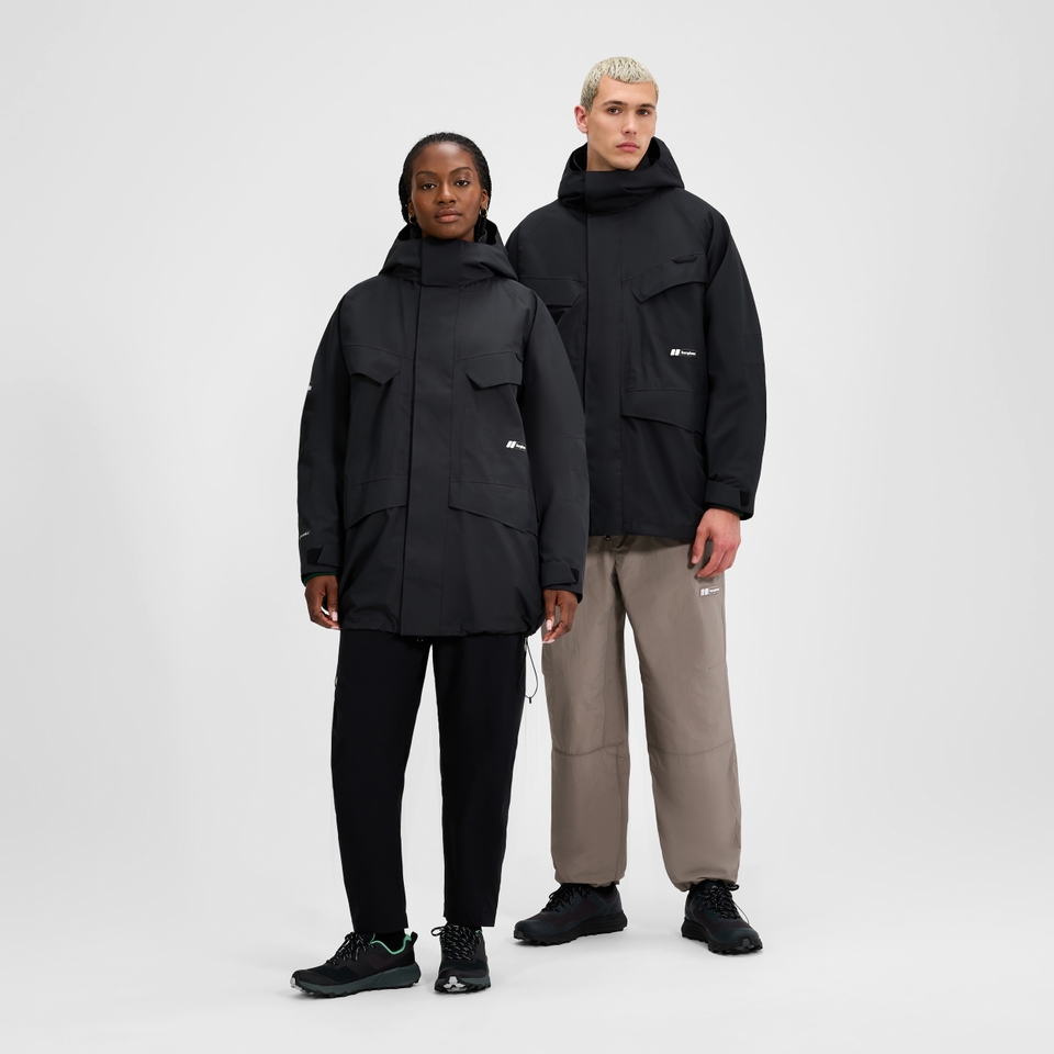 Unisex Volcanism Parka - Black