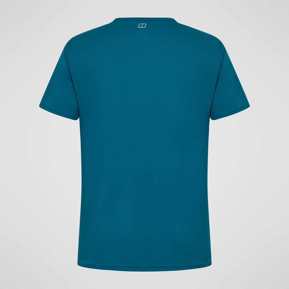 Men's Evedon Tech Tee - Dark Turquoise